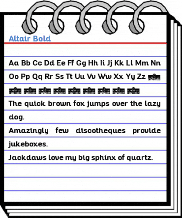 Altair Bold Font
