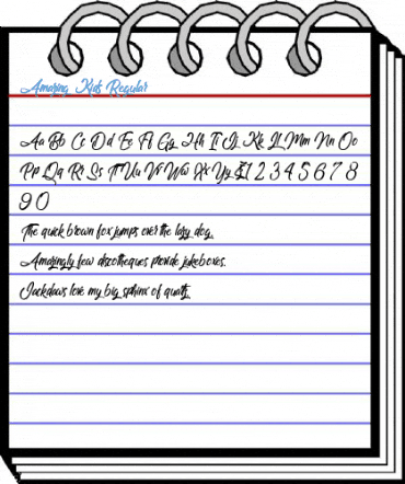Amazing Kids Regular Font