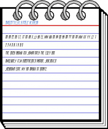 AmazS.T.A.L.K.E.R.Italic Regular Font