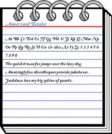 Amperzand Regular Font