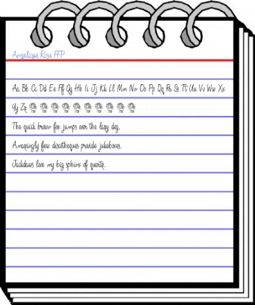 Angelique Rose FFP Font