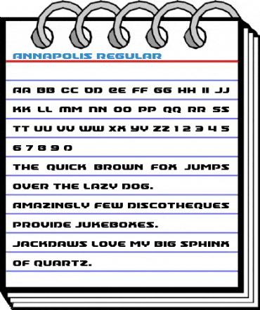 Annapolis Regular Font