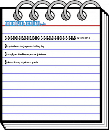 ARONDIE BLANC/NOIRE MAJ Regular Font