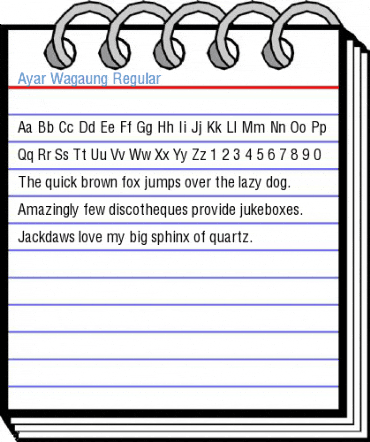 Ayar Wagaung Regular Font