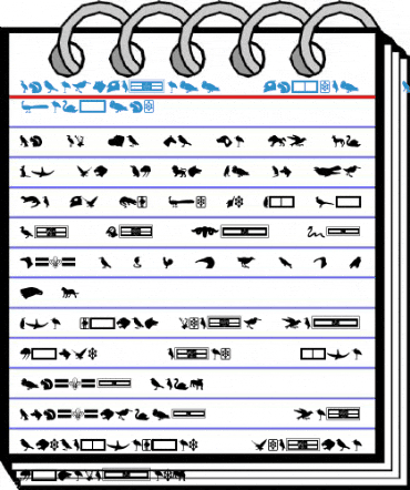 Baden-Powell Patrol Animals Regular Font