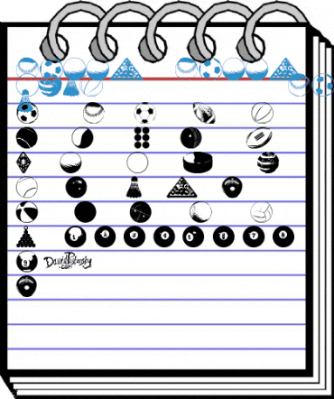 BALLS BALLS AND MORE BALLS Regular Font