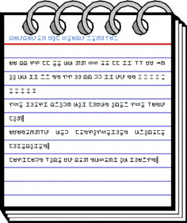 Baybayin Mod Heavy Regular Font