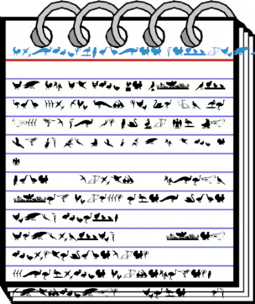 BirdsOThree Regular Font