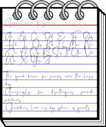 Appocalypse Regular Font
