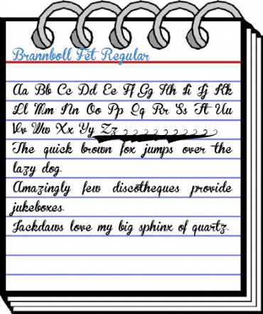 Brannboll Fet Regular Font
