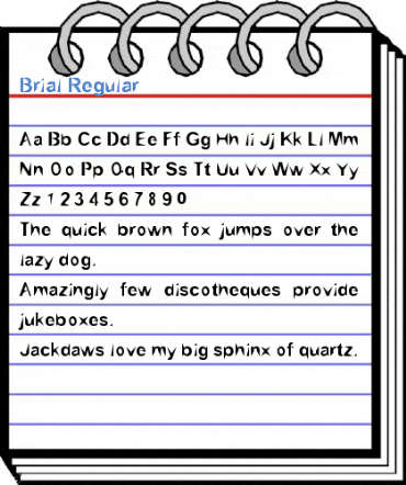 Brial Regular Font