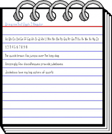 Bring me That Glyph 2 Font