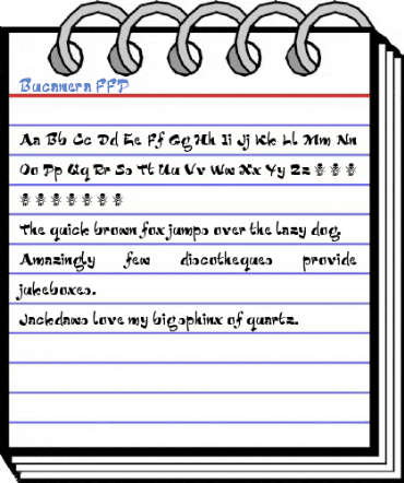 Bucanera FFP Font