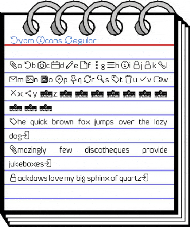 Byom Icons Regular Font