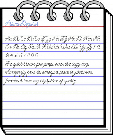 Ariana Regular Font
