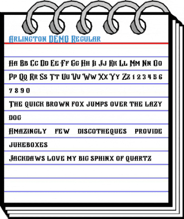 Arlington DEMO Regular Font