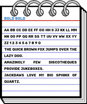 Bold Bold Font