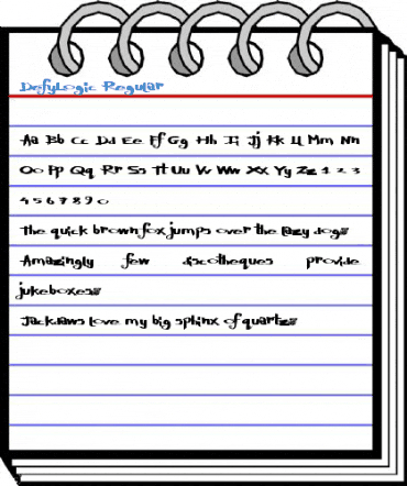 DefyLogic Regular Font