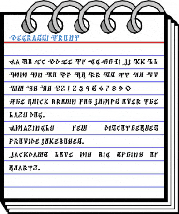 Degrassi Front Font