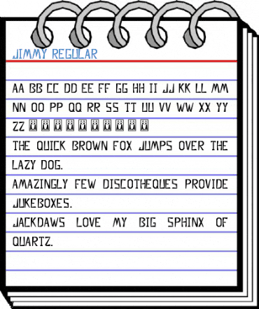 Jimmy Regular Font
