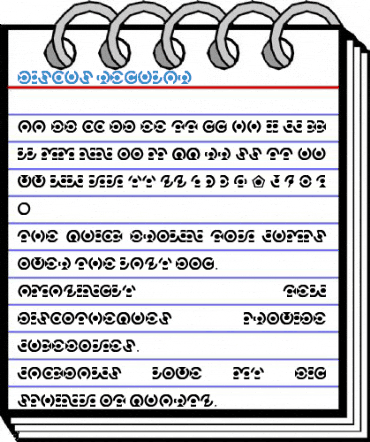 Discus Regular Font