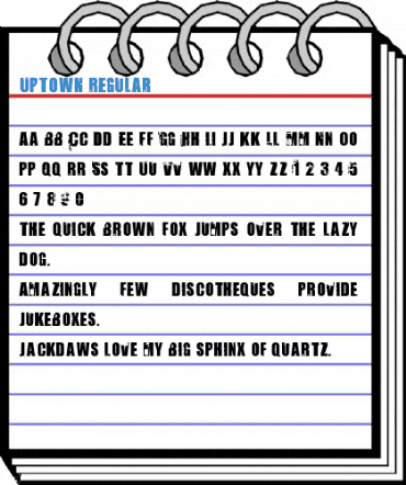 Uptown Regular Font