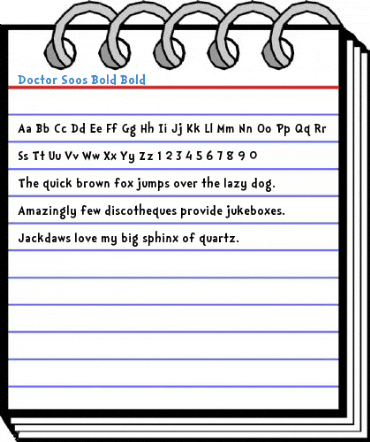 Doctor Soos Bold Bold Font