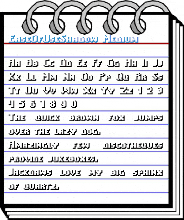 EaseOfUseShadow Medium Font