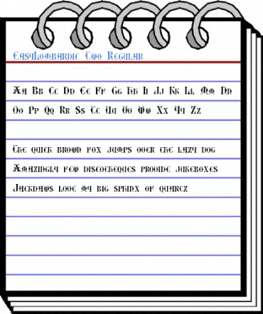 EasyLombardic Two Regular Font