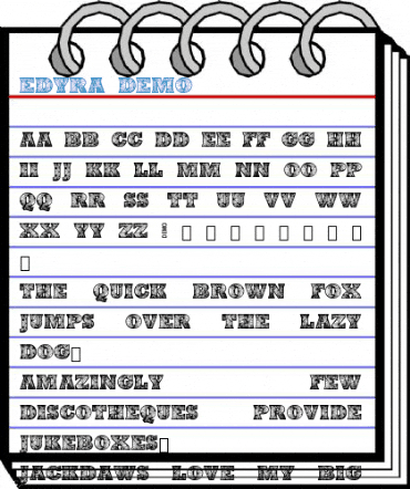 Edyra Demo Font
