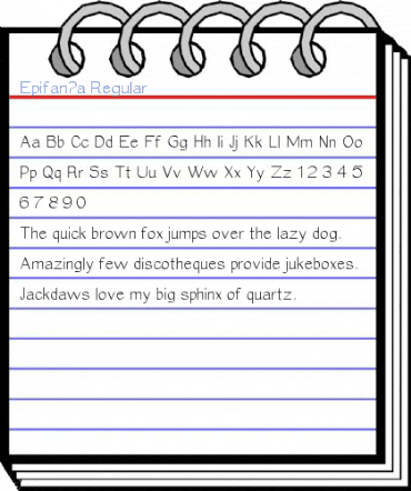 Epifan?a Regular Font