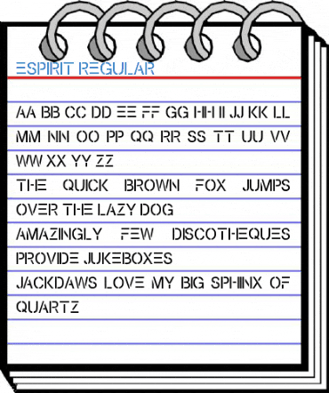 Espirit Regular Font