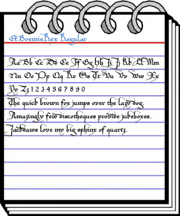 EtBoemieRex Regular Font