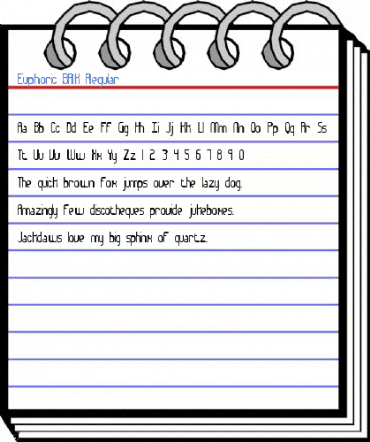 Euphoric BRK Regular Font