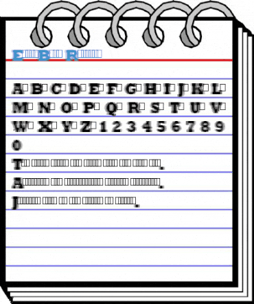 ExtraBlur Regular Font