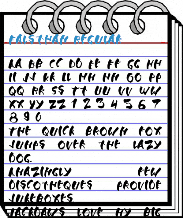 Falsthan Regular Font