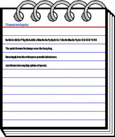 Filamentous Regular Font