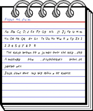 Filgus Medium Font