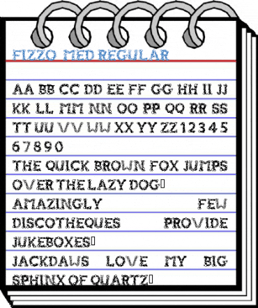 FIZZO  Med Regular Font