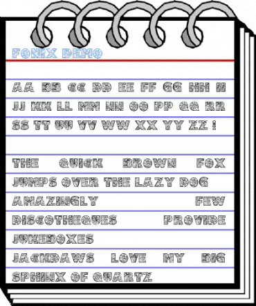 Fonix Demo Font