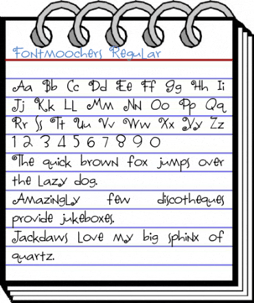 Fontmoochers Regular Font