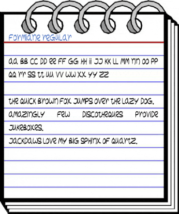 Formiane Regular Font