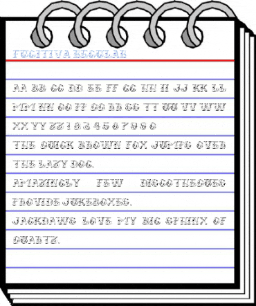Fugitiva Regular Font