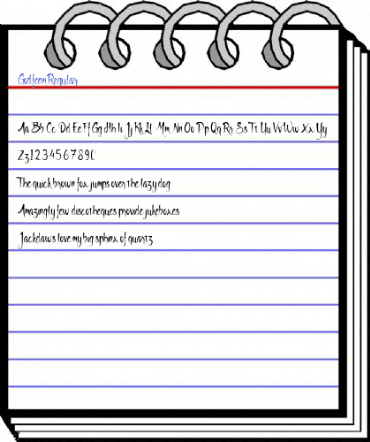 Godfeem Regular Font