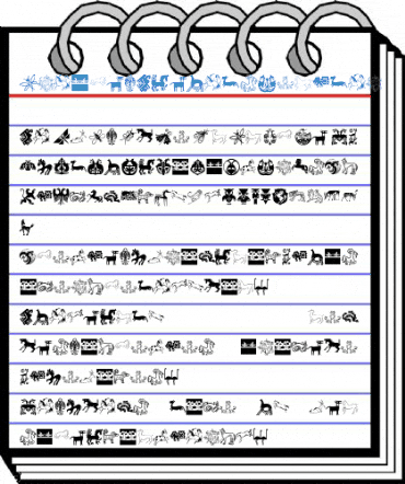 GraphicAnimals Regular Font