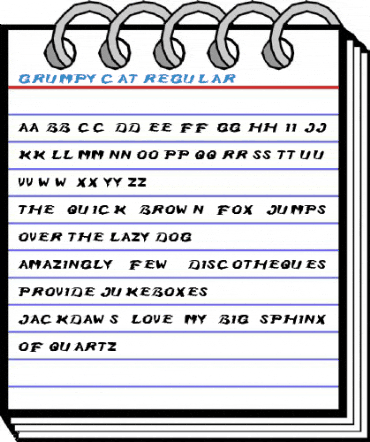 Grumpy Cat Regular Font