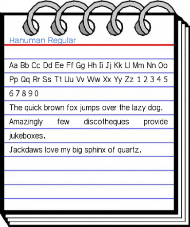 Hanuman Regular Font