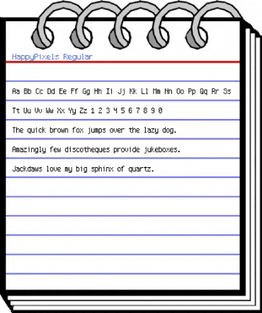 HappyPixels Regular Font