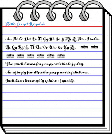 Hello Script Regular Font