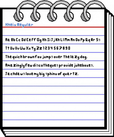 Hkeix Regular Font